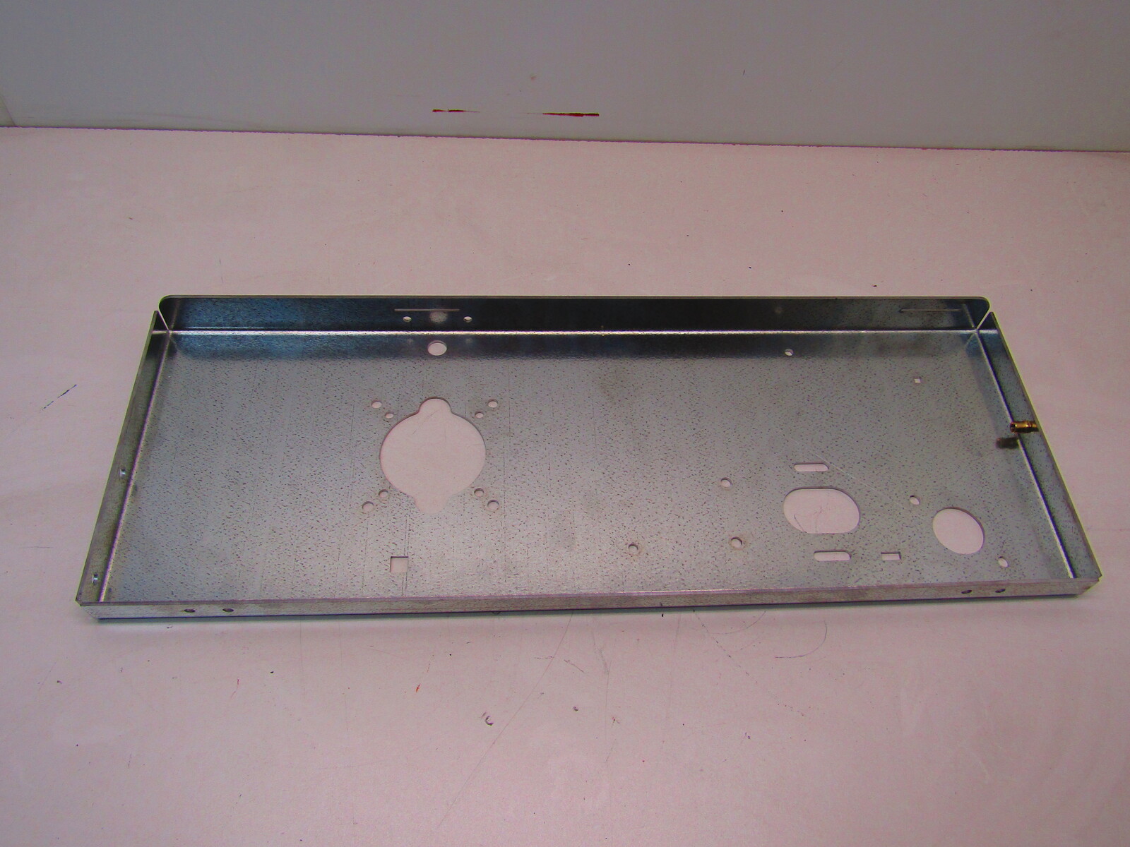 Mounting plate f/motor, w/inserts f/CB table mirror, NXB